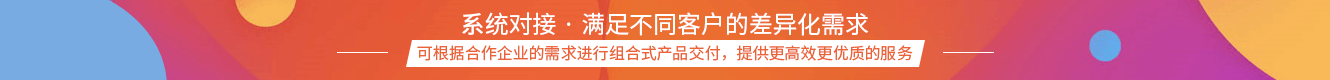 系统对接·满足不同客户的差异化需求